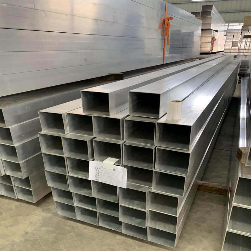 幕墙立柱铝方管阳光房工字铝管1206020灰色喷涂葡萄架铝方管