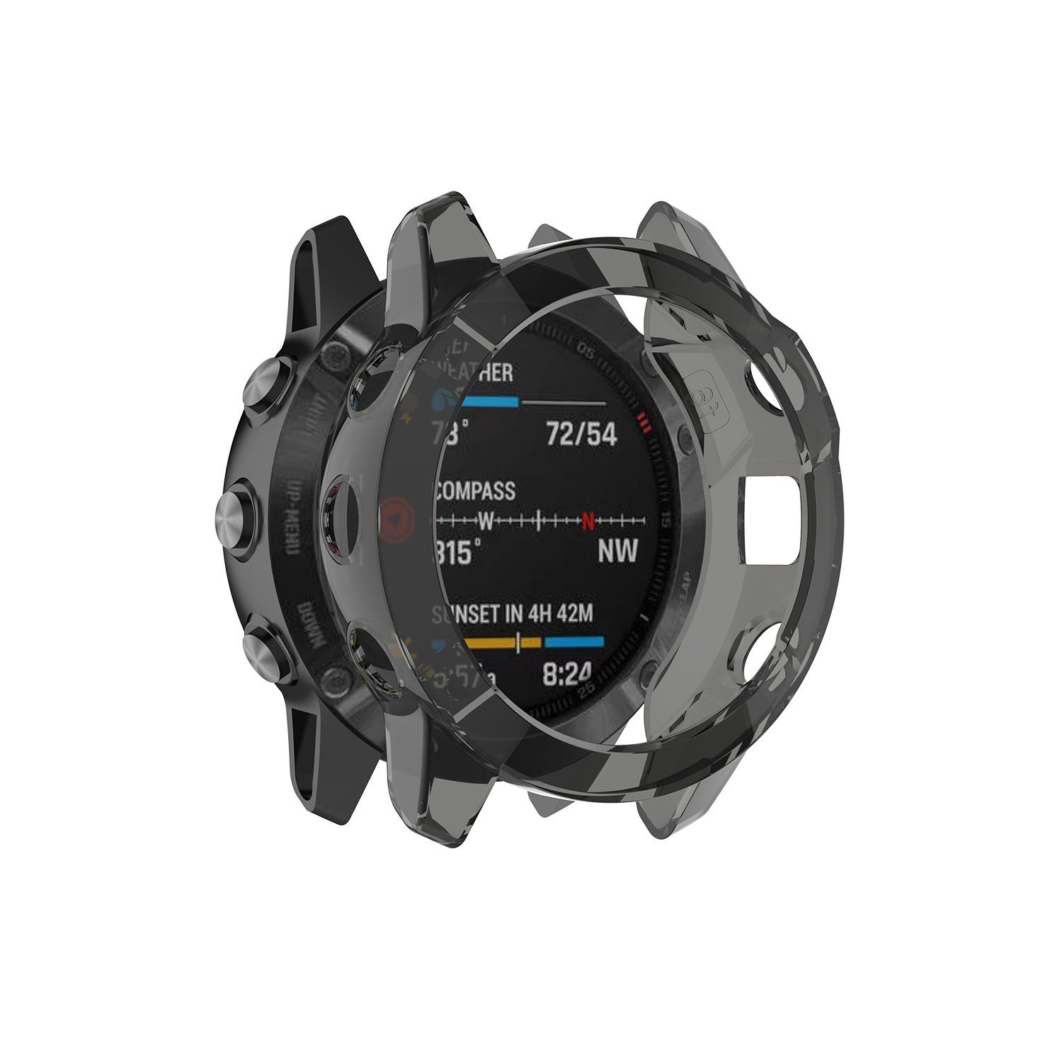 适用于5色garmin佳明fenix6 fenix6s fenix6x pro手表tpu保护壳