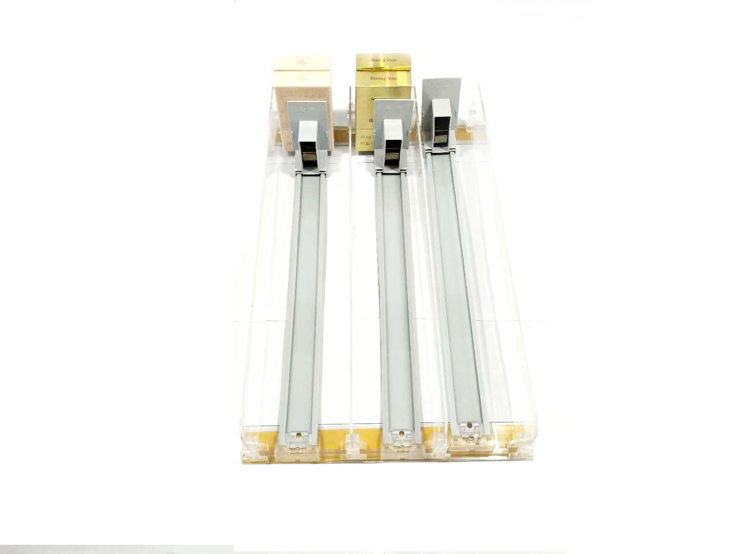 超市自动补货烟货架推进器双边一体推烟器香烟架推烟器