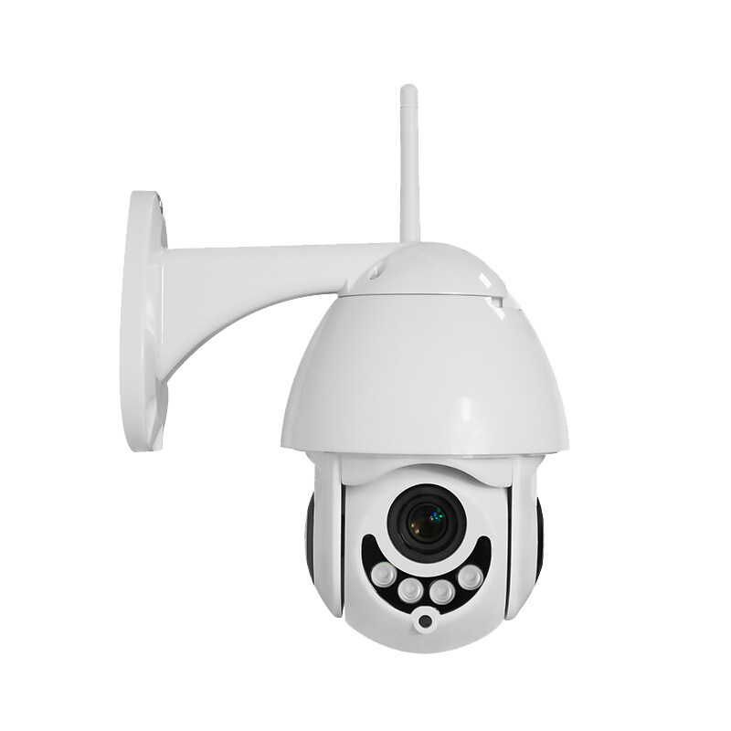1080p无线摄像头 wifi高清室外防水远程监控全景无线室外球机家用