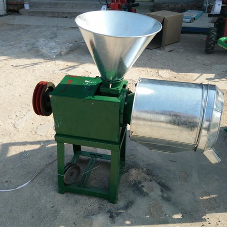 磨玉米面粉碎机罗底 小型小麦粉面粉机玉米面粉机04电动180型磨面机