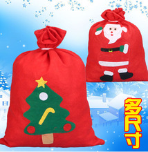 新款圣诞礼品袋圣诞节装饰糖果袋无纺布礼物袋圣诞用品 厂家批发