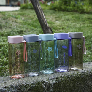 韩版创意透明塑料太空杯 学生礼品精品赠品杯子批发 精品店货源