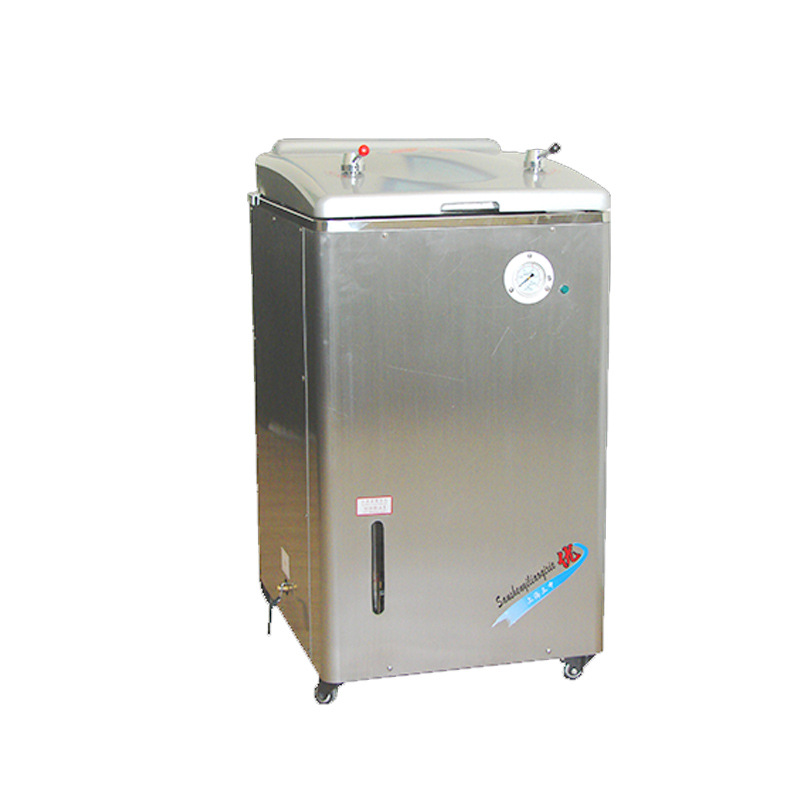 上海三申ym50a立式压力蒸汽灭菌器实验室高压消毒锅75l100升
