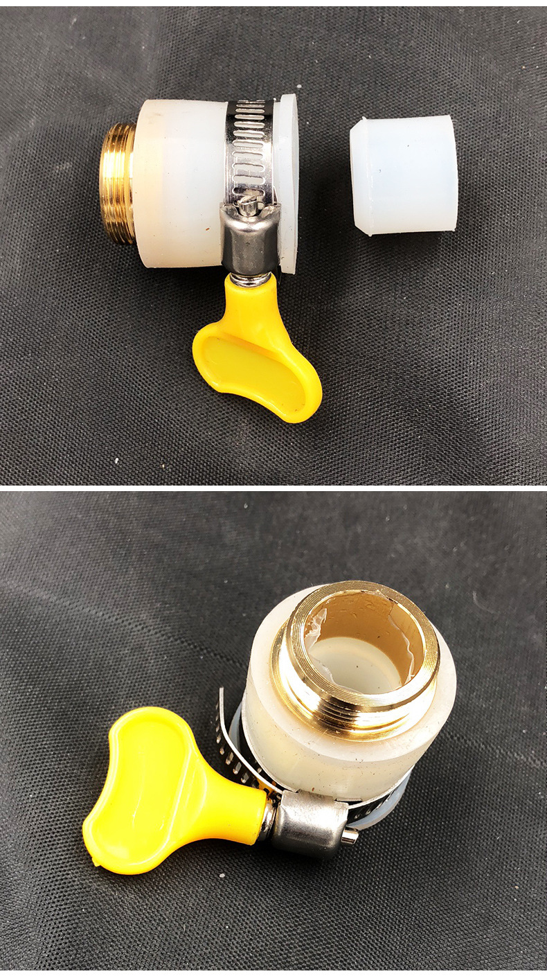 水龙头万能接口 水嘴通用快速接头 净水器花洒多功能转接工厂