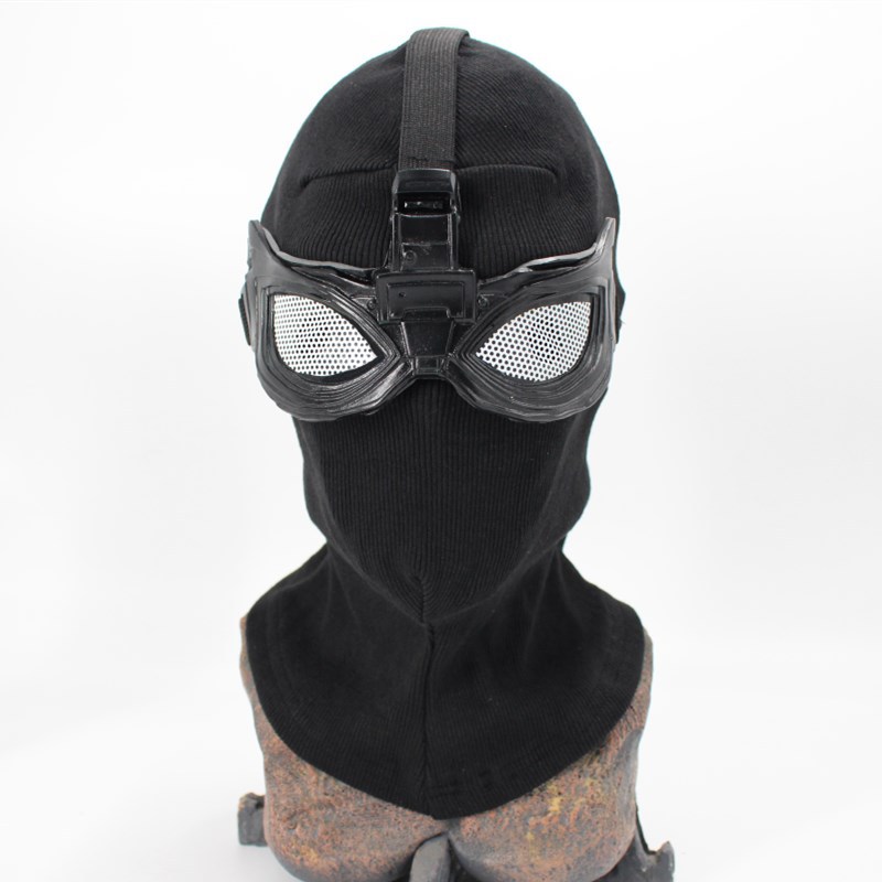 复仇者联盟4蜘蛛侠头套cos漫威周边乳胶头套蜘蛛侠英雄远征面具