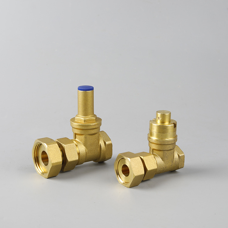 表前磁性闸阀 水表前闸阀 表前锁闭阀 黄铜三角表前阀 防盗带锁阀