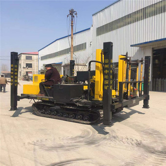 徐州中地zd-25t履带静力触探机 地矿勘测设备 钻探机供应