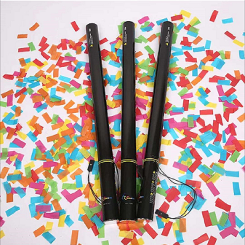 厂家批发电子礼花气瓶 电子烟花礼炮配件 礼花夜炮弹气瓶17公分