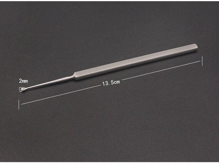 显微眼科器械软疣刮匙医用刮勺刮匙不锈钢睑板腺刮勺皮肤科刮疣勺