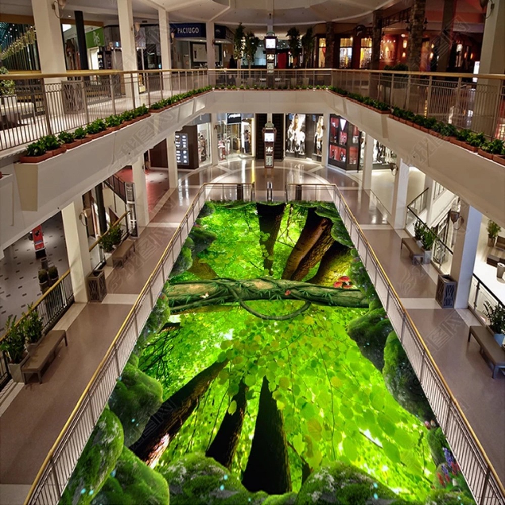 环氧树脂地坪漆 3d艺术地面 ktv 酒吧 家庭个性化环氧树脂地板胶