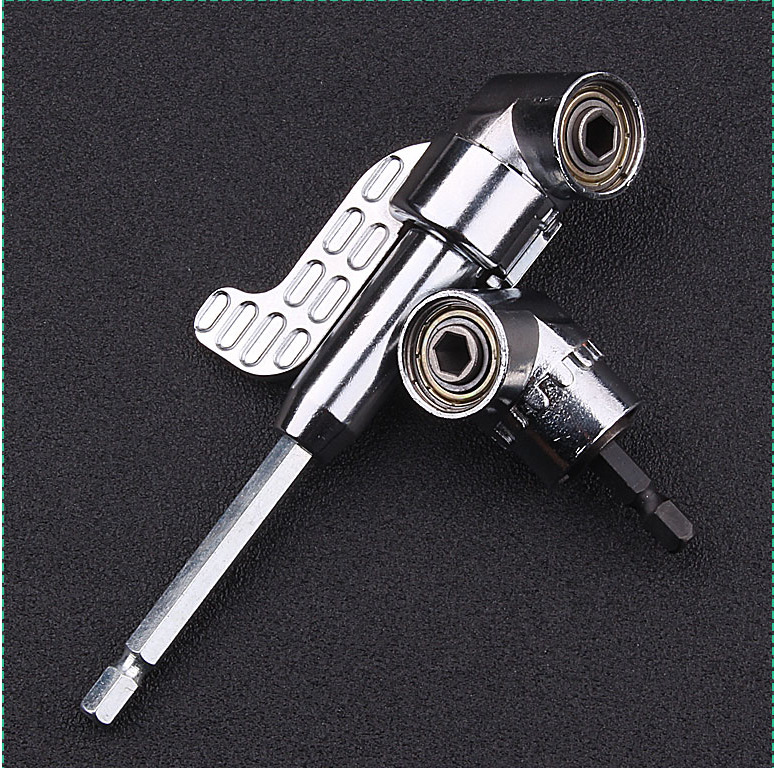 拐弯 螺丝批 拐角器电动螺丝刀批头拐批专用万向软轴 加长杆105度