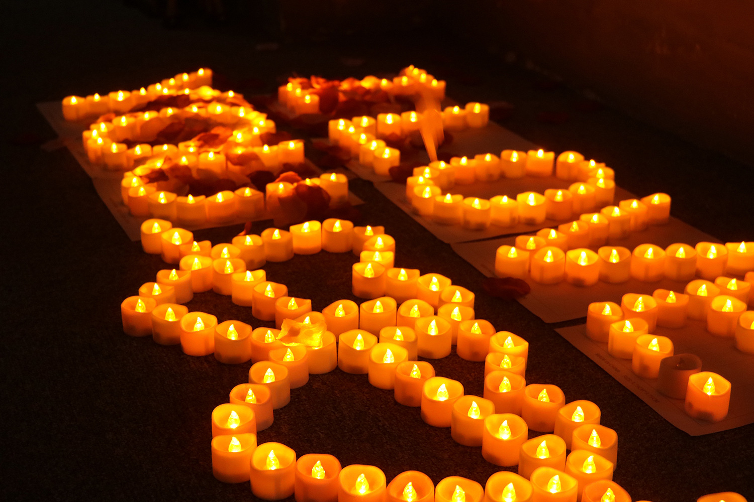 厂家批发数字蜡烛电子蜡烛摆字求婚表白蜡烛套餐浪漫婚礼生日蜡烛