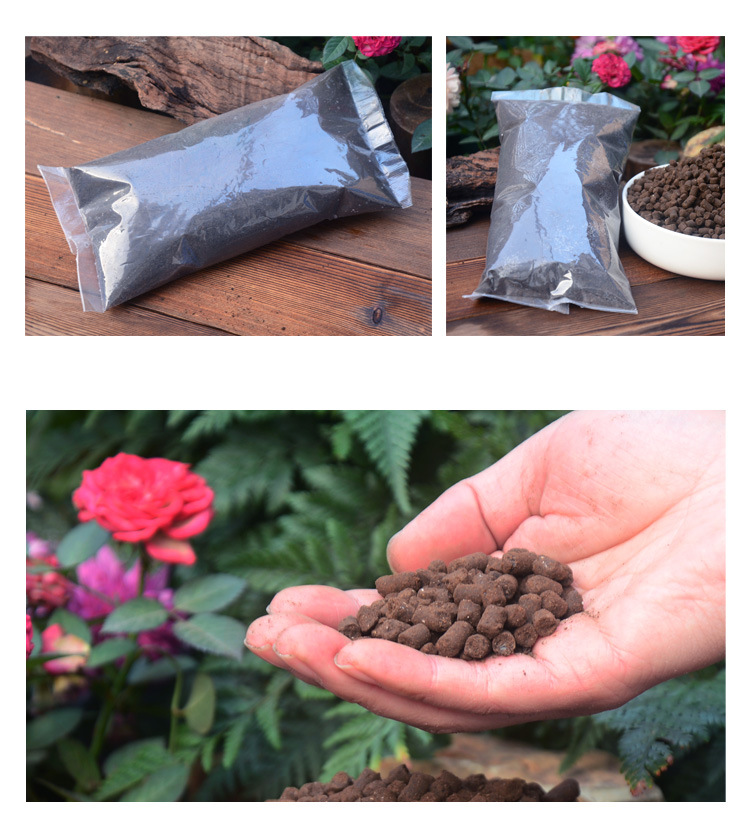 发酵腐熟干鸡粪颗粒有机肥家用养花种菜底肥除臭纯鸡屎通用农家肥