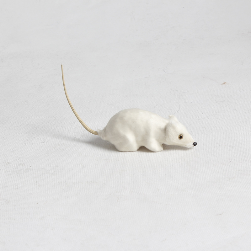 现货仿真小白鼠皮毛仿真动物小老鼠动物道具