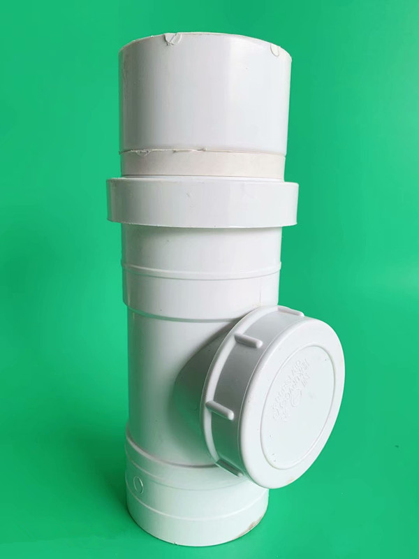 五一 刚柔牌 pvc 排水配件 伸缩节带检查口