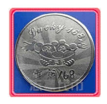 代币 token coin  代币定做 游戏机代币 不锈钢币 幸运168