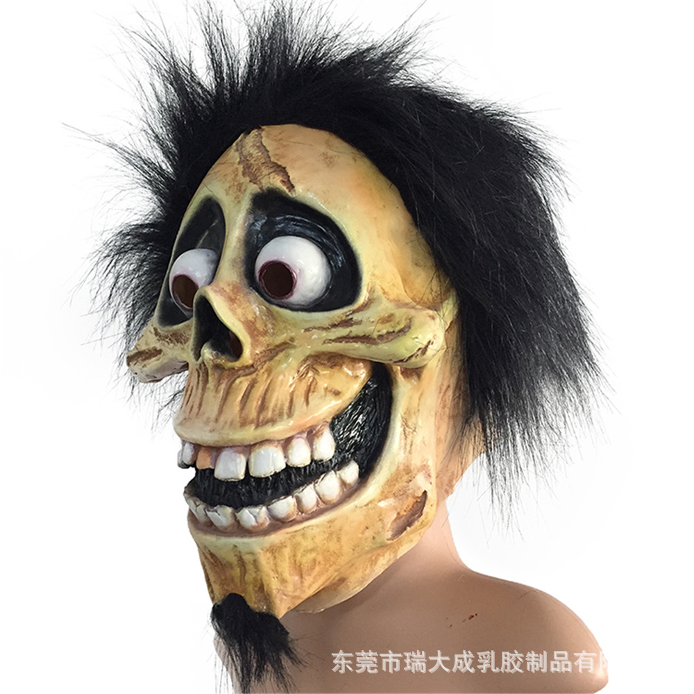 寻梦环游记coco埃克托头套米格小男孩面具cosplay影视表演道具