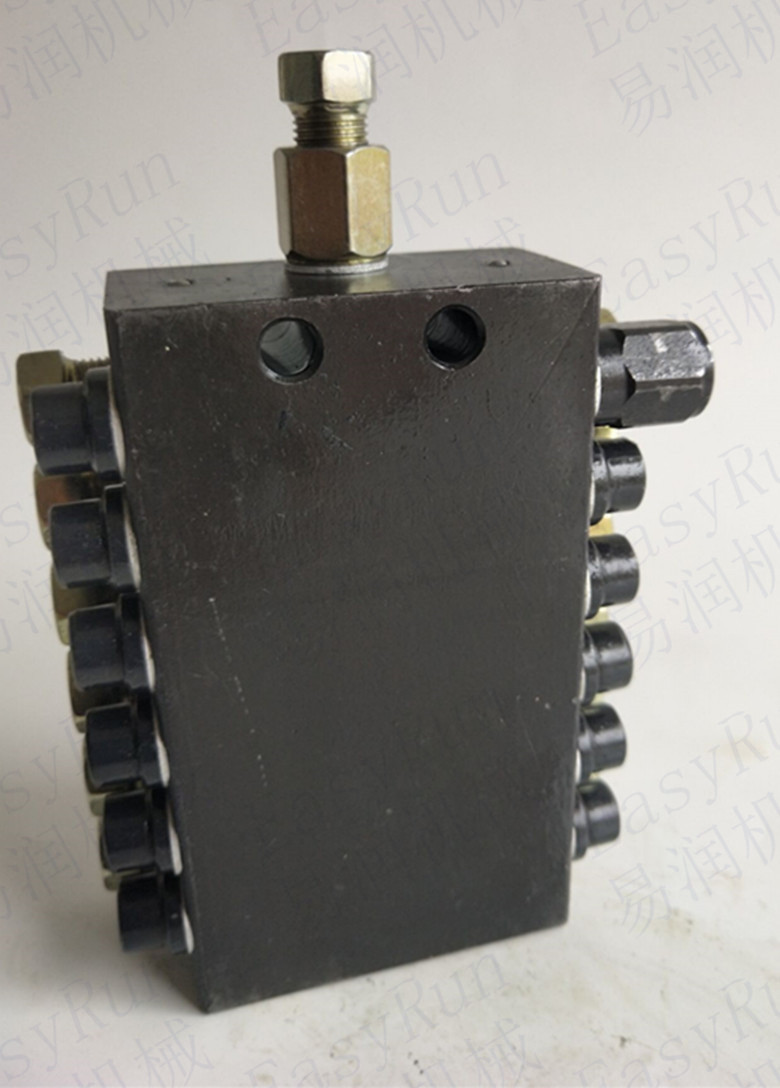 促销lincon分配器ssv12递进式整体分配器一进12出黄油分配器