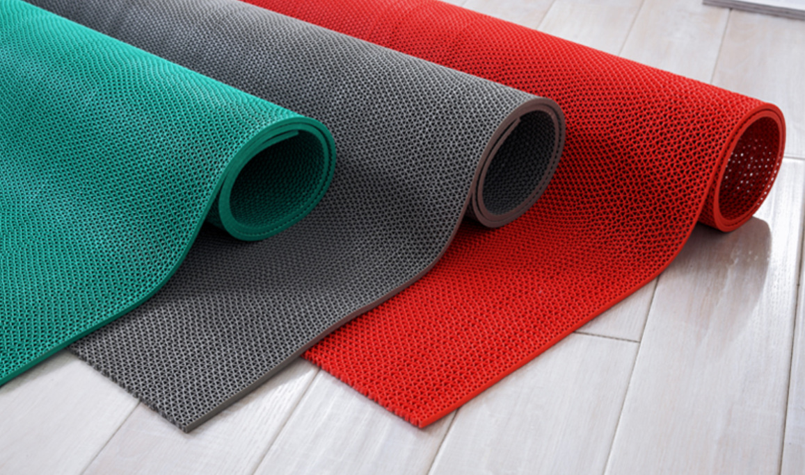 泳池浴室垫防滑s型镂空pvc防水垫网格塑料厕所防滑垫子地垫批发