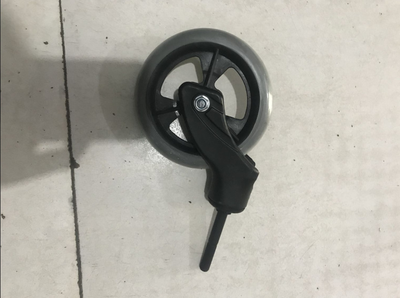 上海互邦轮椅6寸前轮手动轮椅前轮互邦轮椅配件互邦轮椅前轮