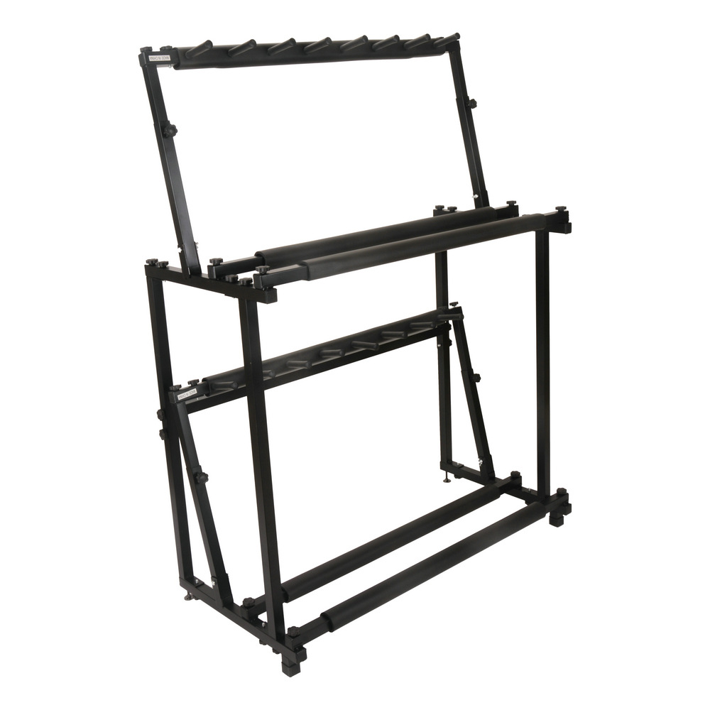 金属水弹枪架摆放立式落地武器展示架收纳枪架子挂枪可折叠防磕碰