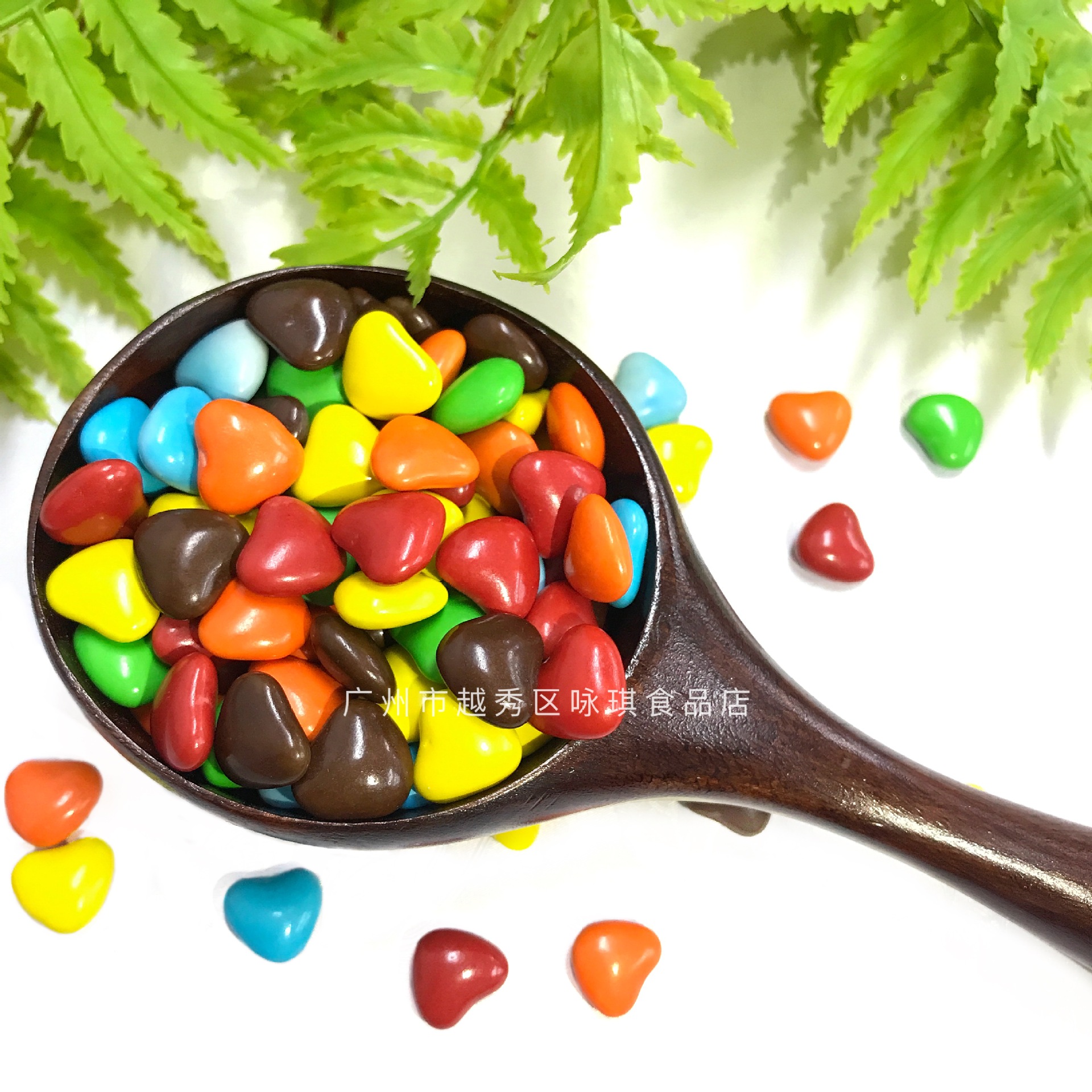 5kg/包 彩色巧克力豆花生朱古力糖果年货散装批发