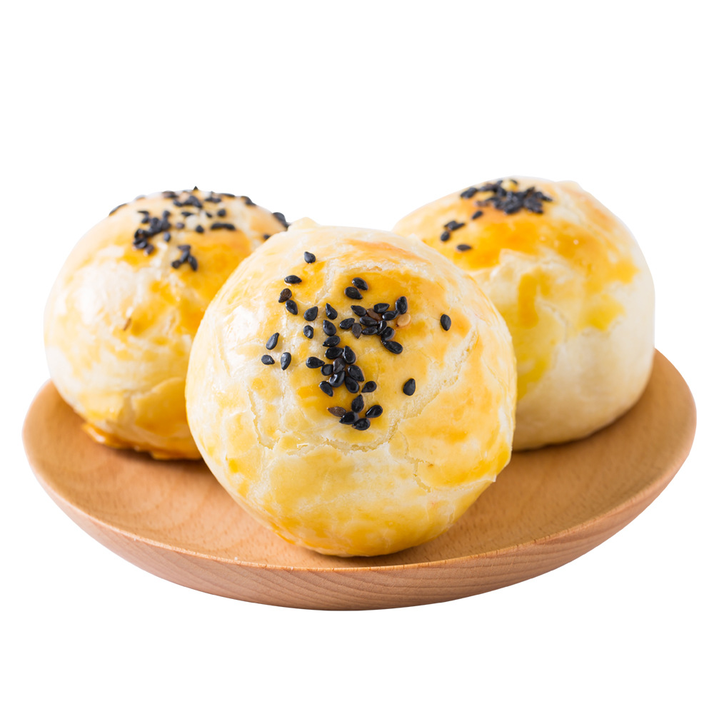 蛋黄酥月饼厂家手工制作蛋黄莲蓉金翡翠蛋黄酥皮糕点中秋节月饼