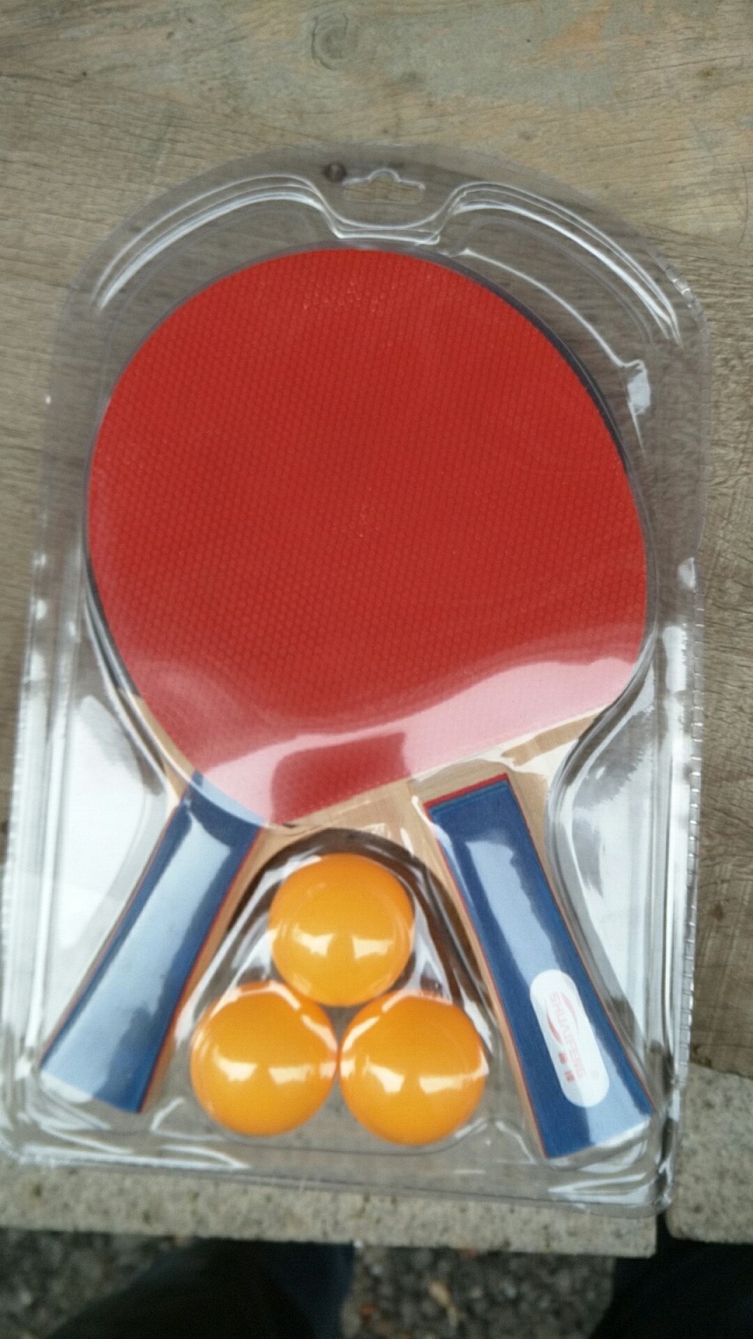 帅锋一星引流乒乓拍对装乒乓拍训练横拍 高性价比 直销批发-乒乓球拍