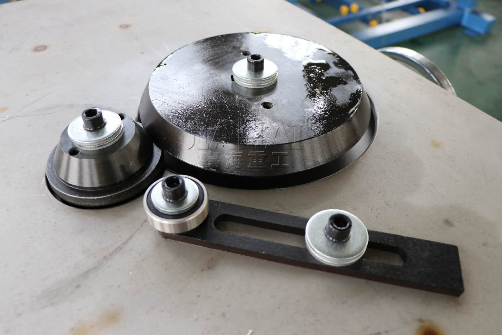 【嘉海】虾米弯头机 电动卧式虾米弯头机 圆管合缝咬口机 辘线机