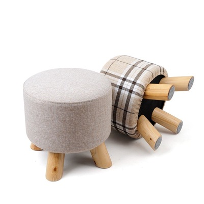 居家小件矮简约时尚凳子布艺款换鞋凳沙发凳创意家具xj