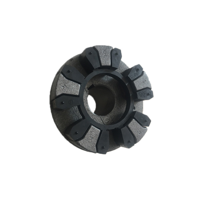 flender bipex bwn97弗兰德联轴器配黑色弹性橡胶垫子对轴套连轴