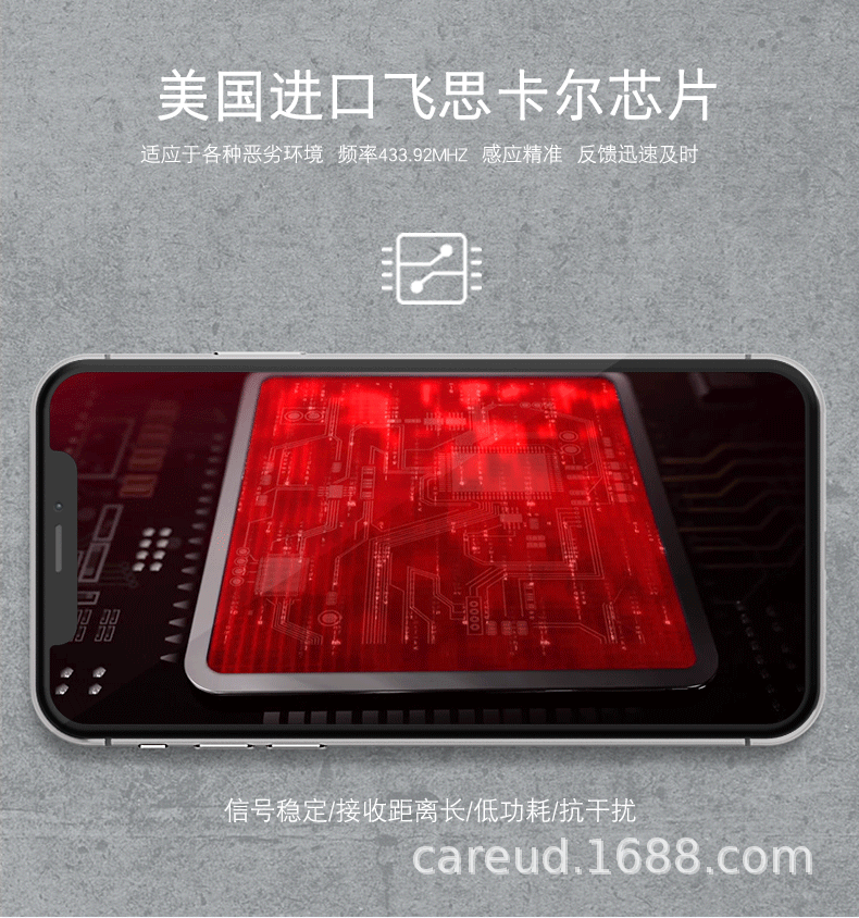 跨境专供跨境电商平台新款摩托车580小轿车careud胎压