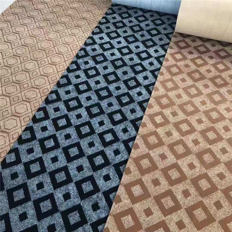 厂家专业定制无纺针刺提花 地毯 花型新颖针刺饱满 量大从优