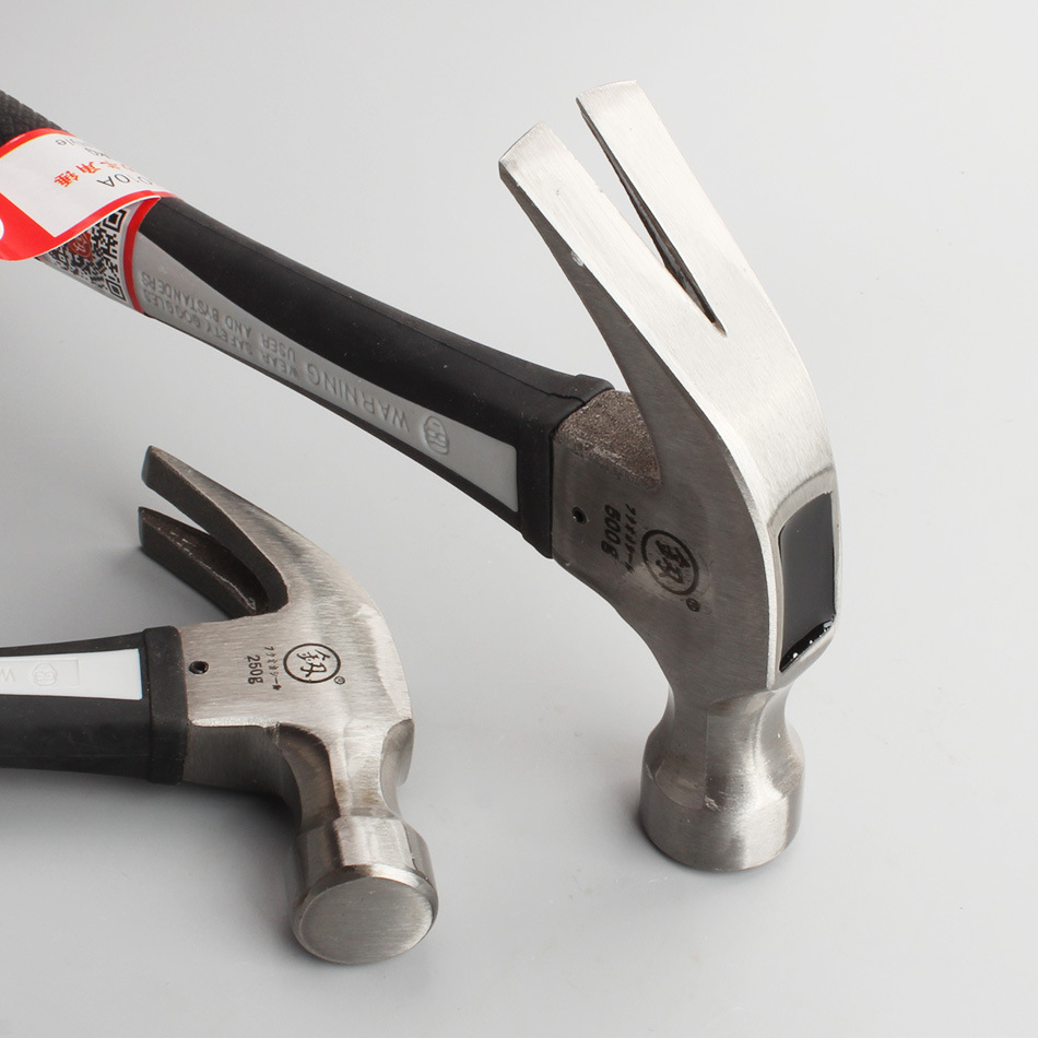 福冈工具羊角锤子 高碳钢 装修小锤子起钉锤木工锤小铁锤子铁榔头