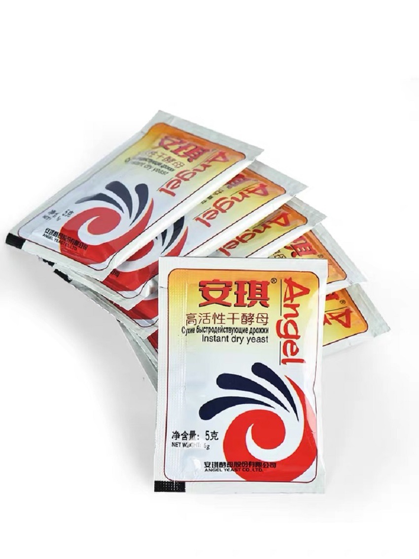 厂家直供量大从优馒头包子花卷发酵粉高活性干酵母 5g安琪酵母粉