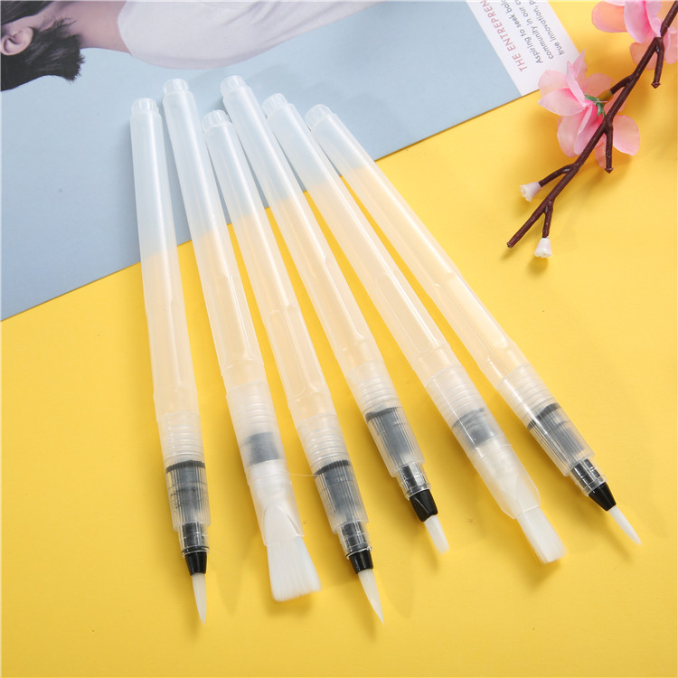 灌水毛笔 自来水笔 储水毛笔 科学毛笔 水写毛笔 自来水毛笔