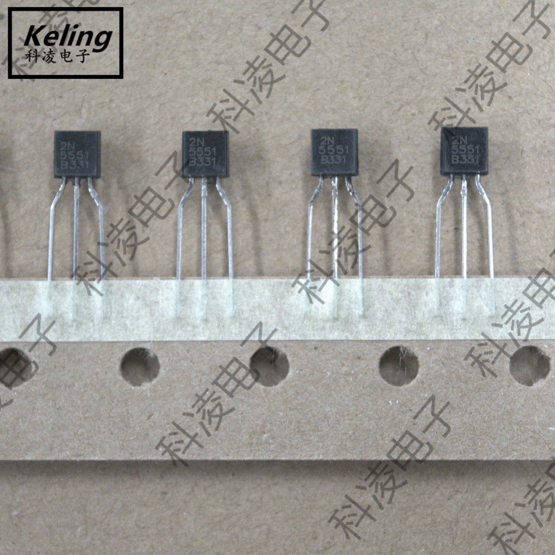 全新国产三极管 2n5551 mmbt5551 pnp功率三极管 to-92编带装