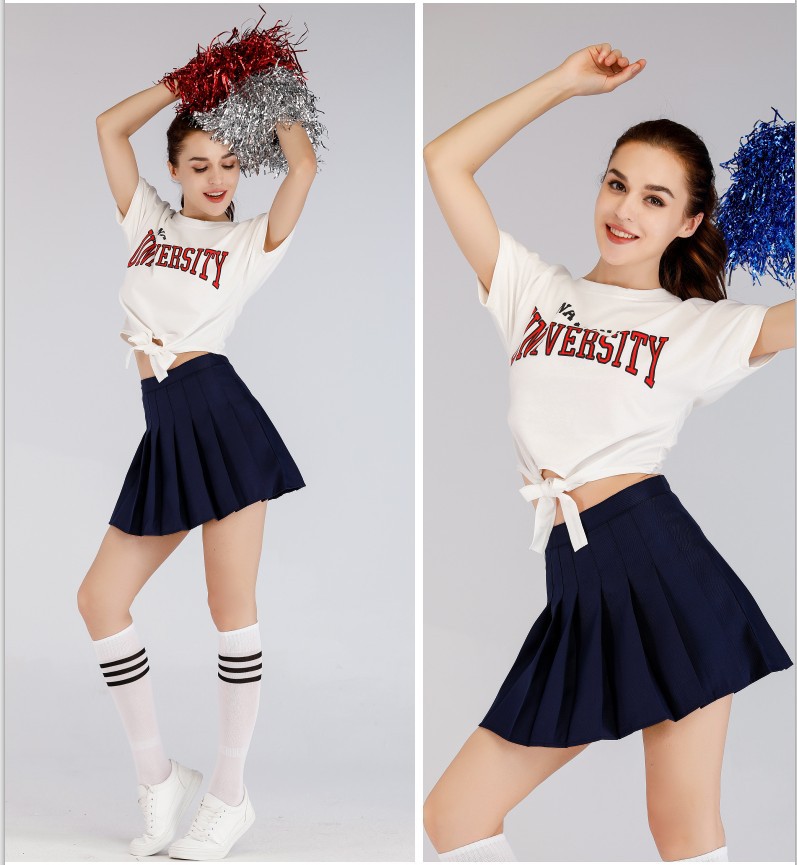 同款学生运动会啦啦操服装男女团体拉拉队班服舞蹈演出服装