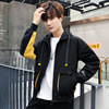 2019 Spring new pattern Men's Jacket Teenagers Korean Edition Trend Hooded Campus Self cultivation fashion student coat 2019 Spring new pattern Men's Jacket Teenagers Korean Edition Trend Hooded Campus Self cultivation fashion student coat