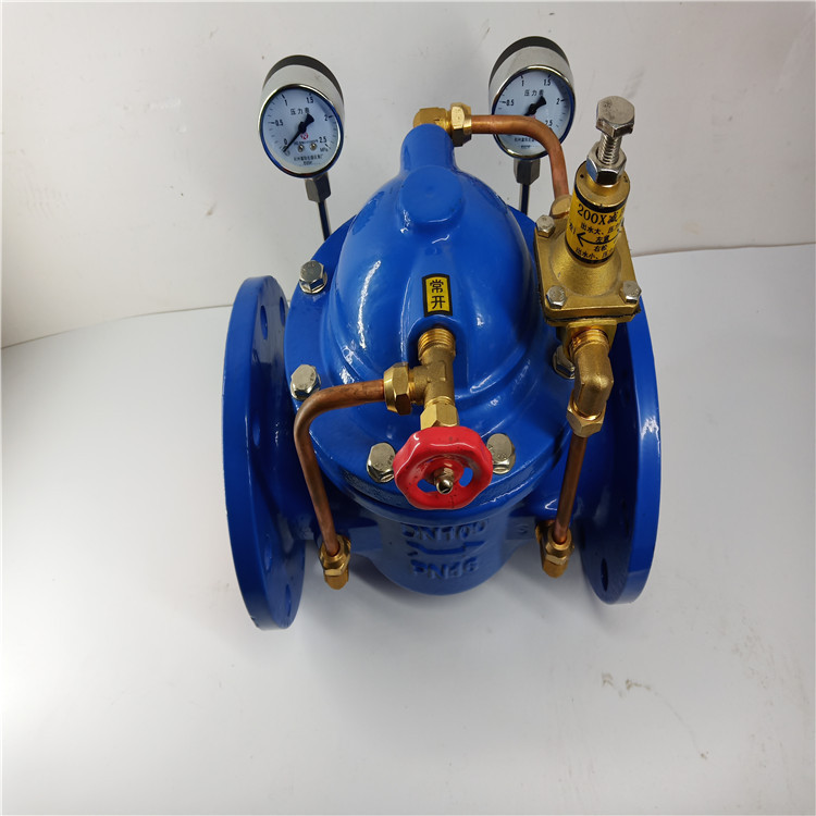 法兰式减压阀200x16q自来水减压阀水力控制阀