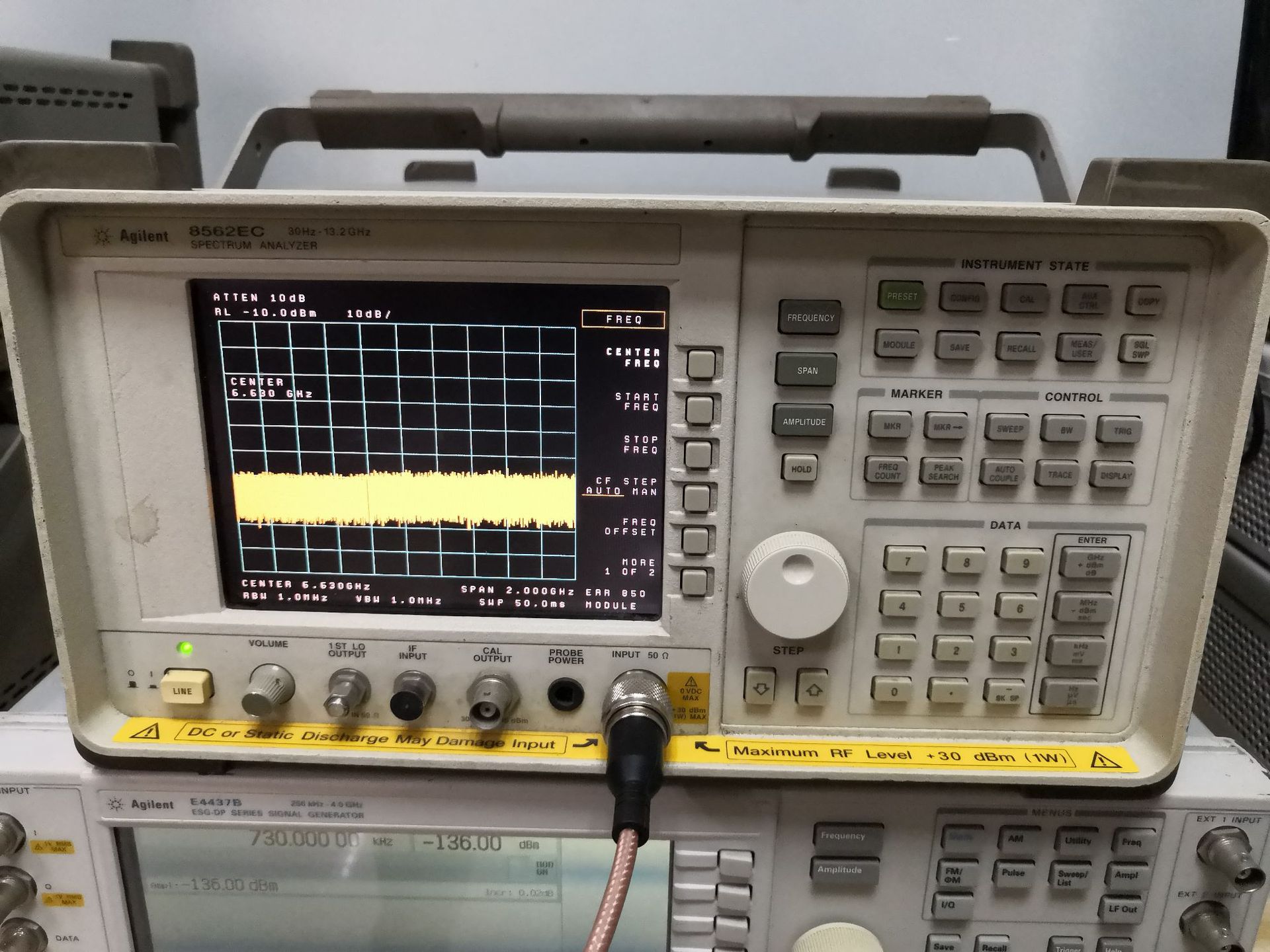出售原装agilent/安捷伦 8562ec 30hz-13.2ghz频谱分析仪