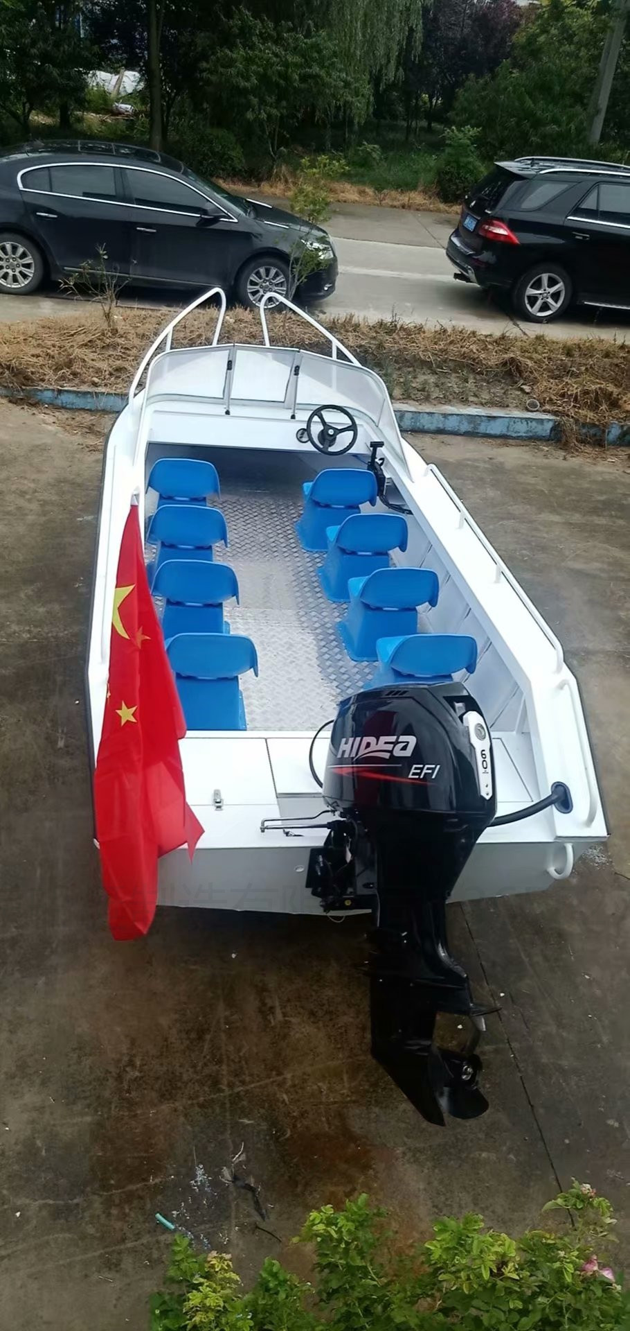 铝合金六座八座十座快艇 加厚加固铝船 路亚海钓鱼艇 可配船外机