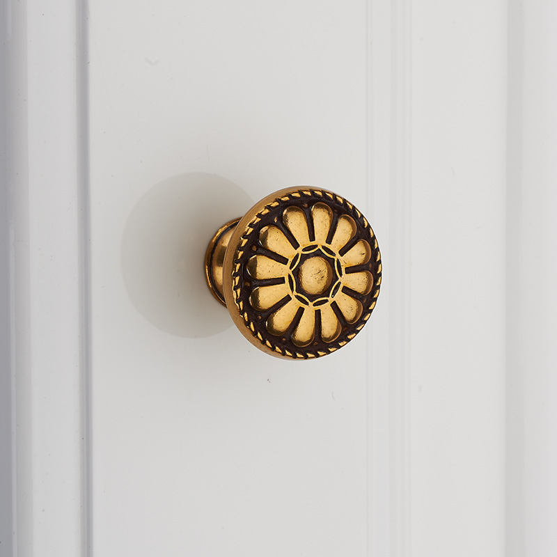 抽屉橱柜圆柱拉手 家具衣柜哑光黑色圆形金属单孔拉手批发