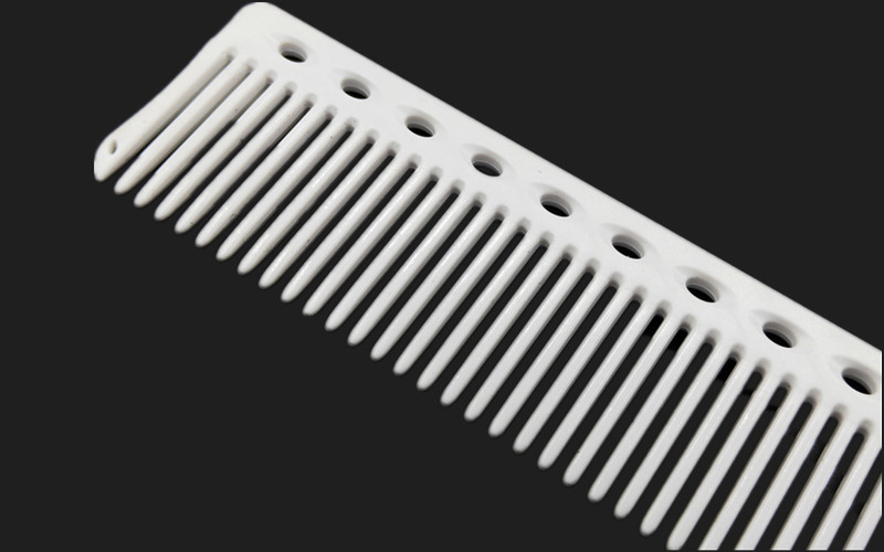 白色托尼防静电理发梳子裁剪梳平梳专业美发梳子剪发专用理发梳