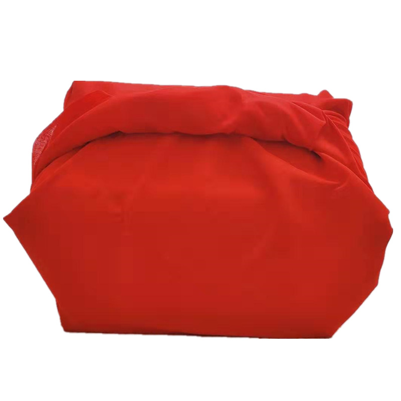 殡葬用品骨灰盒包布 盖布骨灰盒配件纯棉红布 磨毛红布专业批发