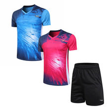 新款胜利羽毛球服 男女款马来西亚大赛服速干透气短袖套装