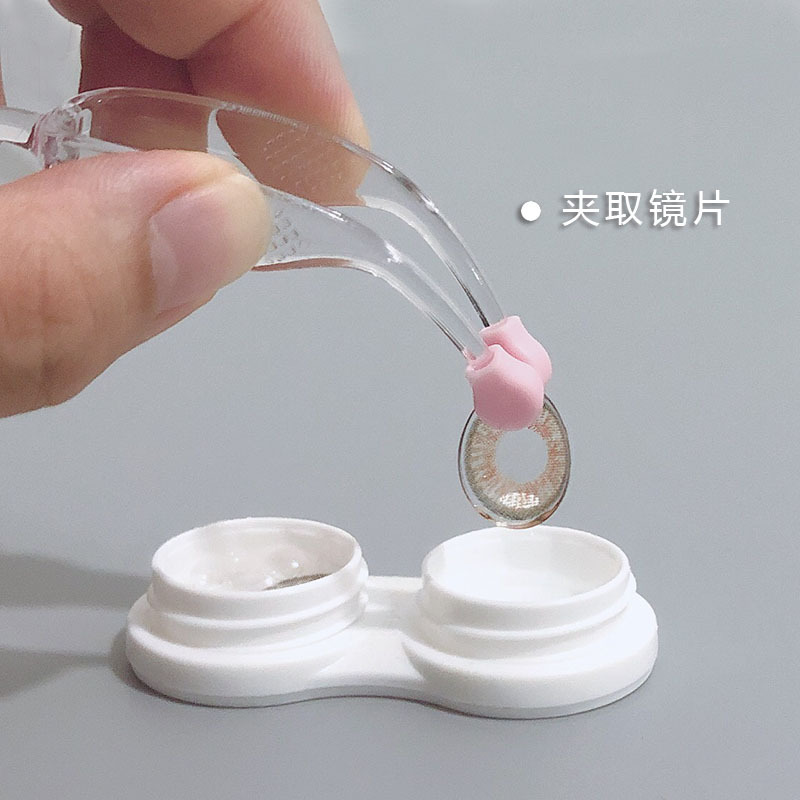 日系取戴器长指甲福音隐形眼镜新手佩戴辅助工具美瞳夹子吸盘