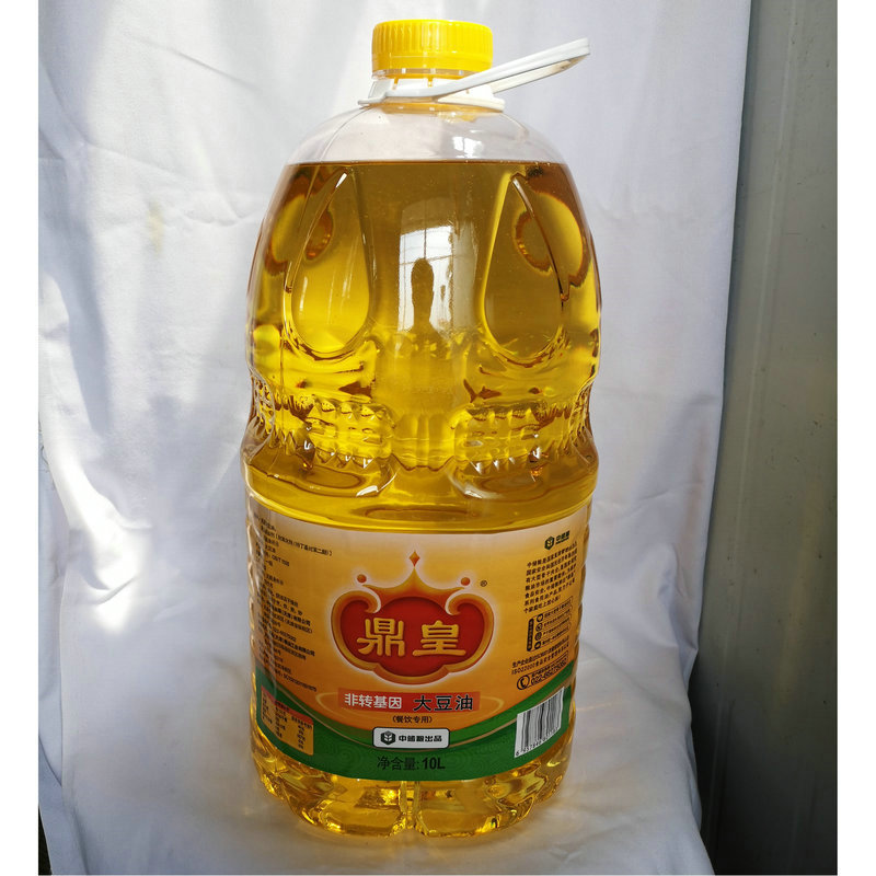 中储粮鼎皇非转基因商用大豆油10升大桶装食用植物油批发节日送礼