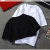 Heavy Combed Elbow sleeve Ha Han Easy Large Sleeve Off the shoulder men and women Hip hop Heavy Combed Elbow sleeve Ha Han Easy Large Sleeve Off the shoulder men and women Hip hop